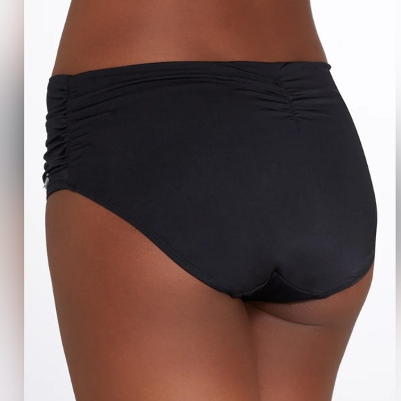 Fantasie Los Cobos Gathered Bikini Bottom Purple XL NWT - Picture 3 of 7